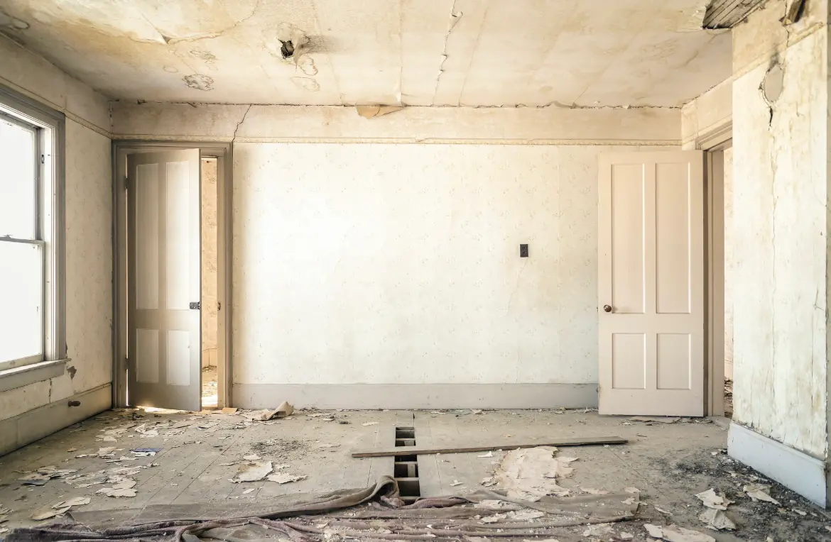 Waste disposal crew managing a cleanout project in Waterbury